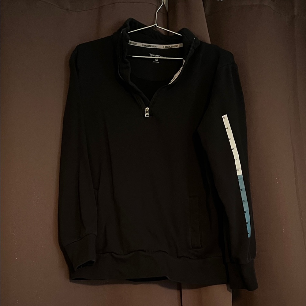 Orangetheory Men's Black Half-Zip